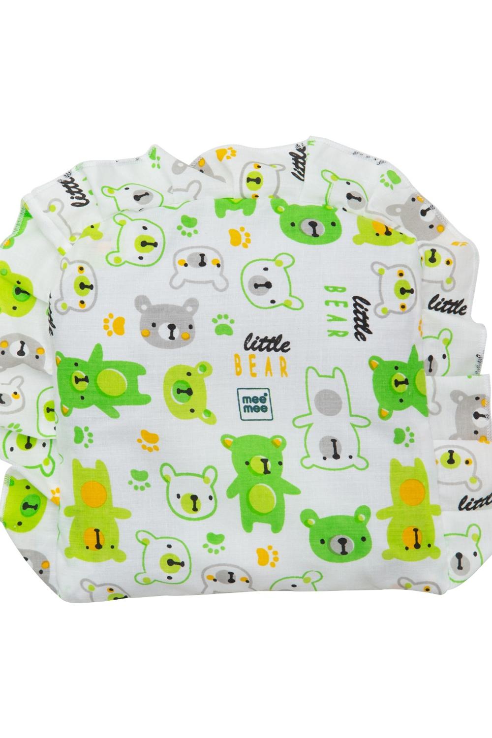 Mee Mee Breathable Baby Pillow with Mustard Seeds (Green)